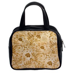 Flower Pattern In Soft  Colors Classic Handbags (2 Sides)