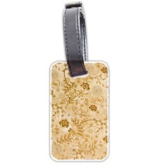 Flower Pattern In Soft  Colors Luggage Tags (two Sides) by FantasyWorld7