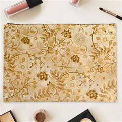 Flower Pattern In Soft  Colors Cosmetic Bag (xxl) 