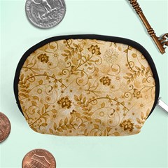 Flower Pattern In Soft  Colors Accessory Pouches (medium) 