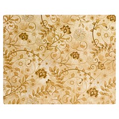 Flower Pattern In Soft  Colors Double Sided Flano Blanket (medium) 