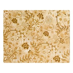 Flower Pattern In Soft  Colors Double Sided Flano Blanket (large) 