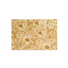 Flower Pattern In Soft  Colors Satin Wrap