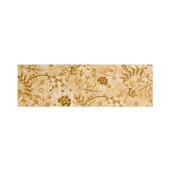 Flower Pattern In Soft  Colors Satin Scarf (oblong)