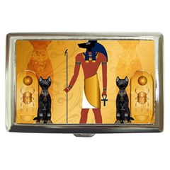 Anubis, Ancient Egyptian God Of The Dead Rituals  Cigarette Money Cases