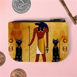 Anubis, Ancient Egyptian God Of The Dead Rituals  Mini Coin Purses Back