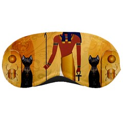 Anubis, Ancient Egyptian God Of The Dead Rituals  Sleeping Masks by FantasyWorld7