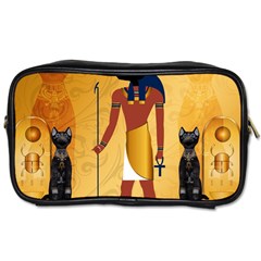 Anubis, Ancient Egyptian God Of The Dead Rituals  Toiletries Bags 2-side