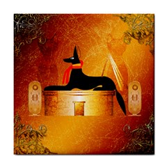 Anubis, Ancient Egyptian God Of The Dead Rituals  Tile Coasters