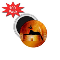 Anubis, Ancient Egyptian God Of The Dead Rituals  1 75  Magnets (100 Pack) 