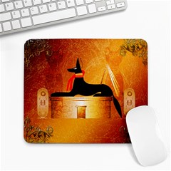 Anubis, Ancient Egyptian God Of The Dead Rituals  Large Mousepads