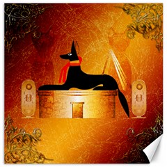 Anubis, Ancient Egyptian God Of The Dead Rituals  Canvas 12  X 12  