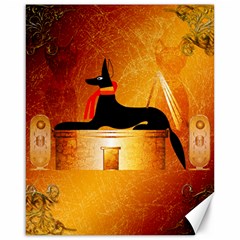 Anubis, Ancient Egyptian God Of The Dead Rituals  Canvas 16  X 20  