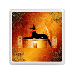 Anubis, Ancient Egyptian God Of The Dead Rituals  Memory Card Reader (square) 