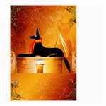 Anubis, Ancient Egyptian God Of The Dead Rituals  Small Garden Flag (Two Sides) Front