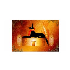 Anubis, Ancient Egyptian God Of The Dead Rituals  Satin Wrap