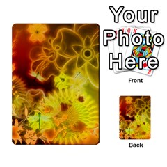 Glowing Colorful Flowers Multi-purpose Cards (rectangle)  by FantasyWorld7