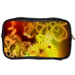 Glowing Colorful Flowers Toiletries Bags 2-Side Front