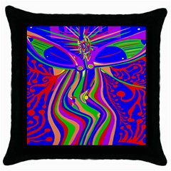 Transcendence Evolution Throw Pillow Cases (black) by icarusismartdesigns