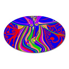 Transcendence Evolution Oval Magnet by icarusismartdesigns