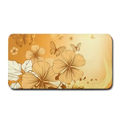 Wonderful Flowers With Butterflies Medium Bar Mats