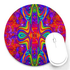 Abstract 1 Round Mousepads