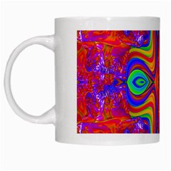 Abstract 1 White Mugs