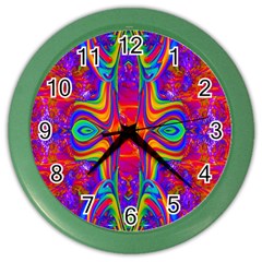 Abstract 1 Color Wall Clocks by icarusismartdesigns