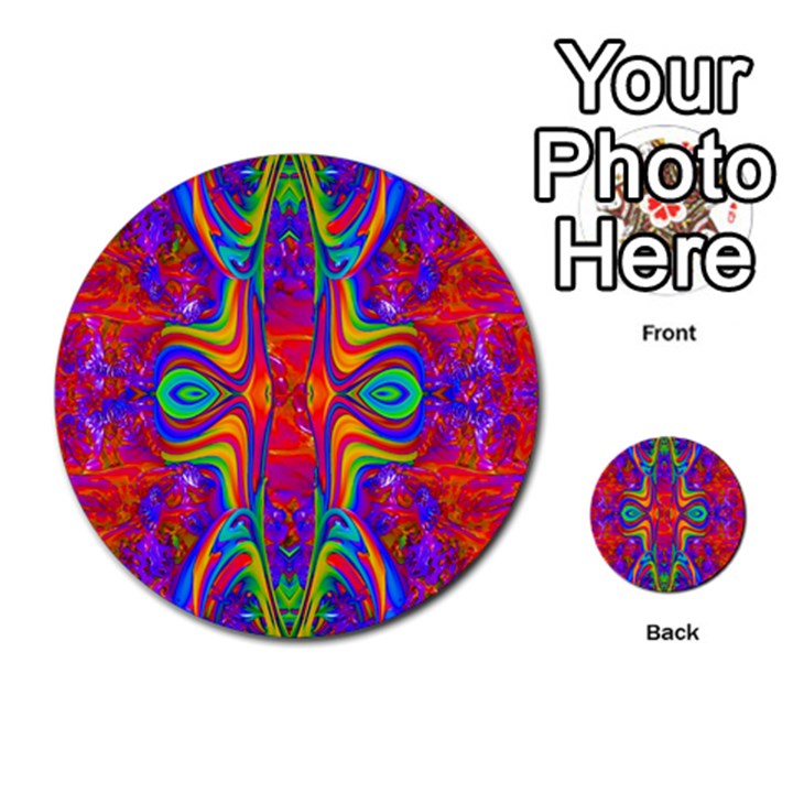 Abstract 1 Multi-purpose Cards (Round) 