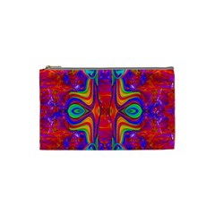 Abstract 1 Cosmetic Bag (small)  by icarusismartdesigns