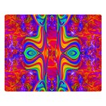 Abstract 1 Double Sided Flano Blanket (Large)  Blanket Back