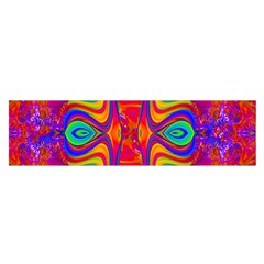 Abstract 1 Satin Scarf (oblong)