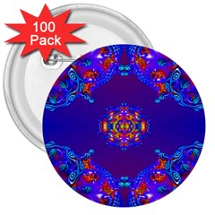 Abstract 2 3  Buttons (100 Pack) 