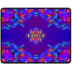 Abstract 2 Fleece Blanket (medium) 