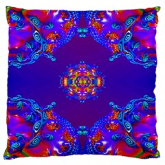 Abstract 2 Large Cushion Cases (two Sides) 