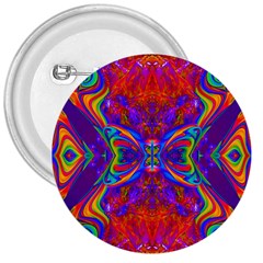 Butterfly Abstract 3  Button by icarusismartdesigns