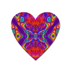 Butterfly Abstract Magnet (heart) by icarusismartdesigns