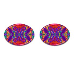 Butterfly Abstract Cufflinks (oval)