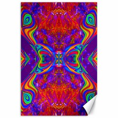 Butterfly Abstract Canvas 24  X 36  by icarusismartdesigns