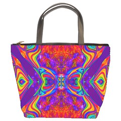 Butterfly Abstract Bucket Bag by icarusismartdesigns