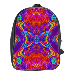 Butterfly Abstract School Bag (large) by icarusismartdesigns