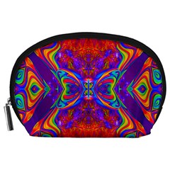 Butterfly Abstract Accessory Pouch (large) by icarusismartdesigns