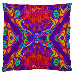 Butterfly Abstract Standard Flano Cushion Case (one Side)