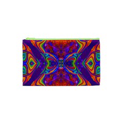 Butterfly Abstract Cosmetic Bag (xs) by icarusismartdesigns