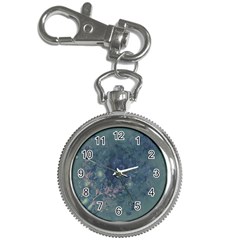 Vintage Floral In Blue Colors Key Chain Watches