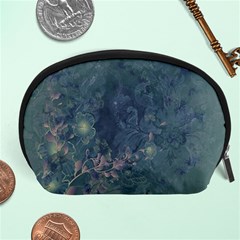 Vintage Floral In Blue Colors Accessory Pouches (large) 