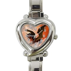 The Dark Unicorn Heart Italian Charm Watch