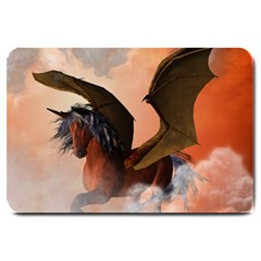 The Dark Unicorn Large Doormat 