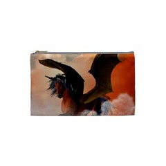 The Dark Unicorn Cosmetic Bag (small)  by FantasyWorld7