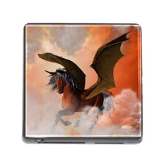 The Dark Unicorn Memory Card Reader (square) by FantasyWorld7